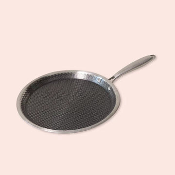 Honeycomb Stainless Steel Frypan