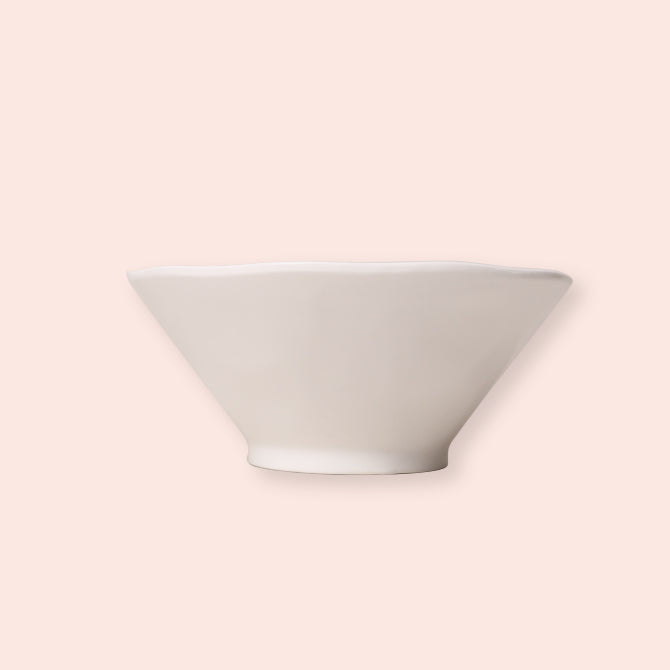 Lobed Ceramic Bowl