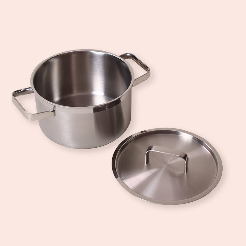 Stainless Steel Pot with Lid
