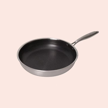 Honeycomb Stainless Steel Frypan