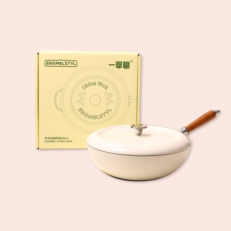 Enamel Wok